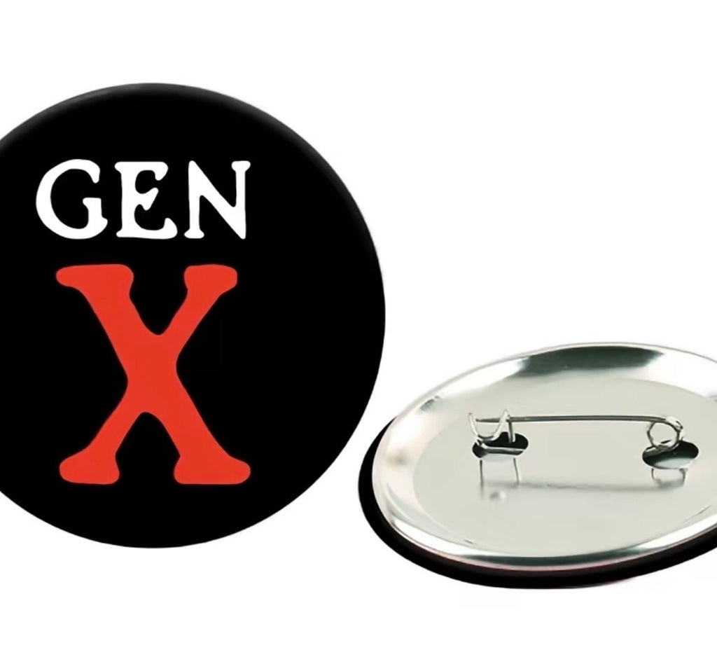 Gen X Edition Car Emblem-Red X
