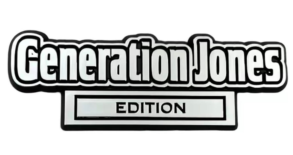 Generation Jones Edition Car Emblem
