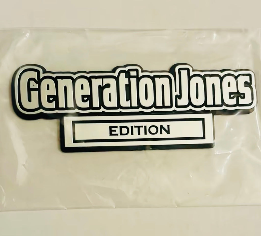 Generation Jones Edition Car Emblem