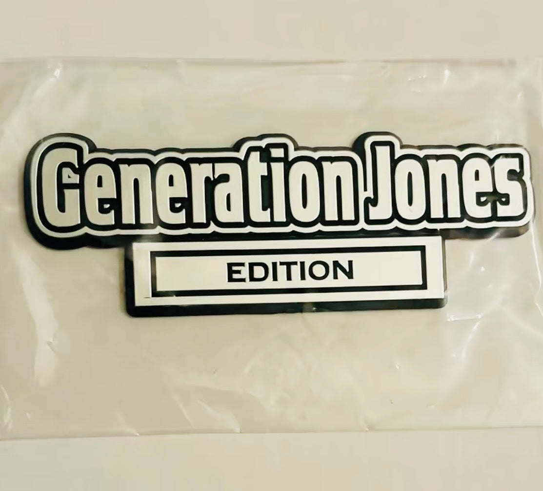 Generation Jones Edition Car Emblem