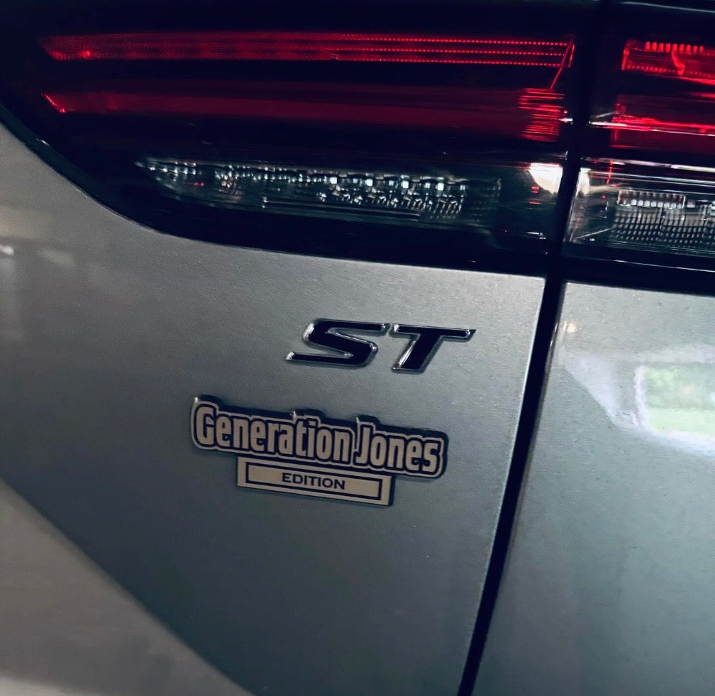 Generation Jones Edition Car Emblem
